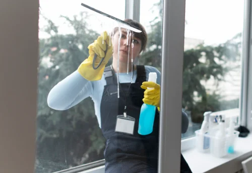 Nettoyage de vitres intérieures et extérieures à Saint-Georges-sur-Erve